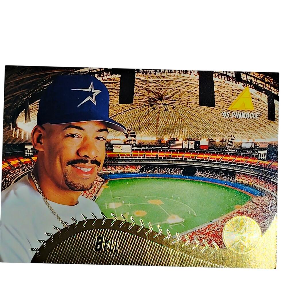 1995 Pinnacle Derek Bell Card #362 Houston Astros OF VG/EX